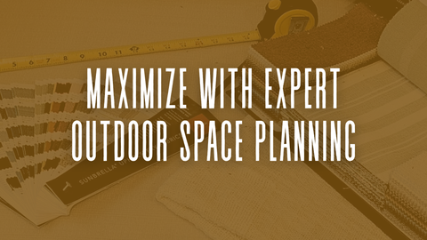 blog banner for best patio outdoor space planning design advice
