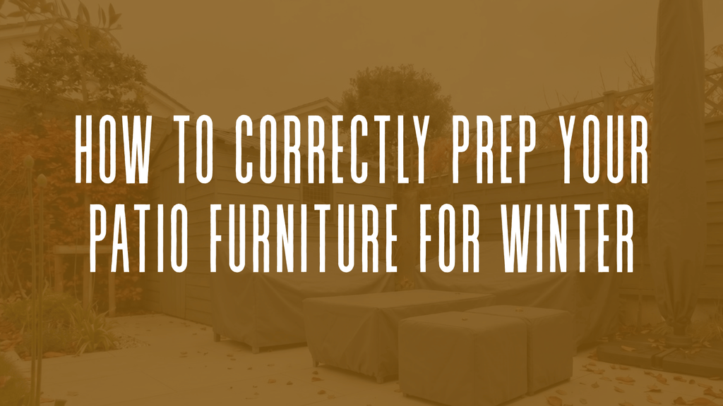 How to Store Outdoor Furniture for Winter | Patio Care Guide