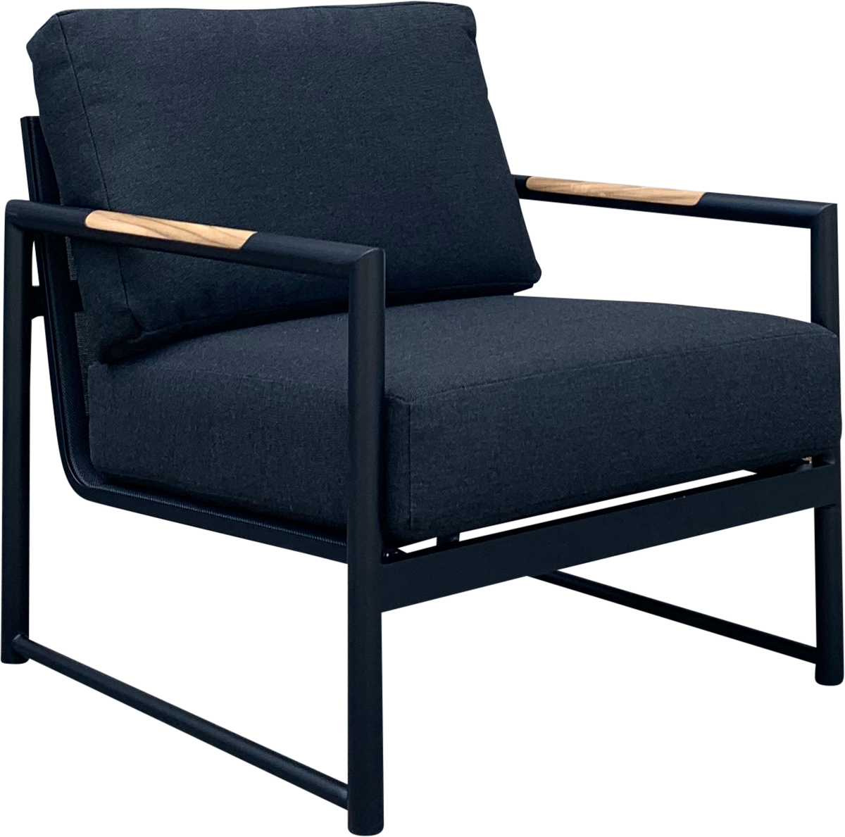 Peaks Club Chair Black